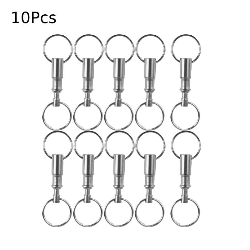 10pcs Dual Detachable Keychain - Chain Lock Combination review and price