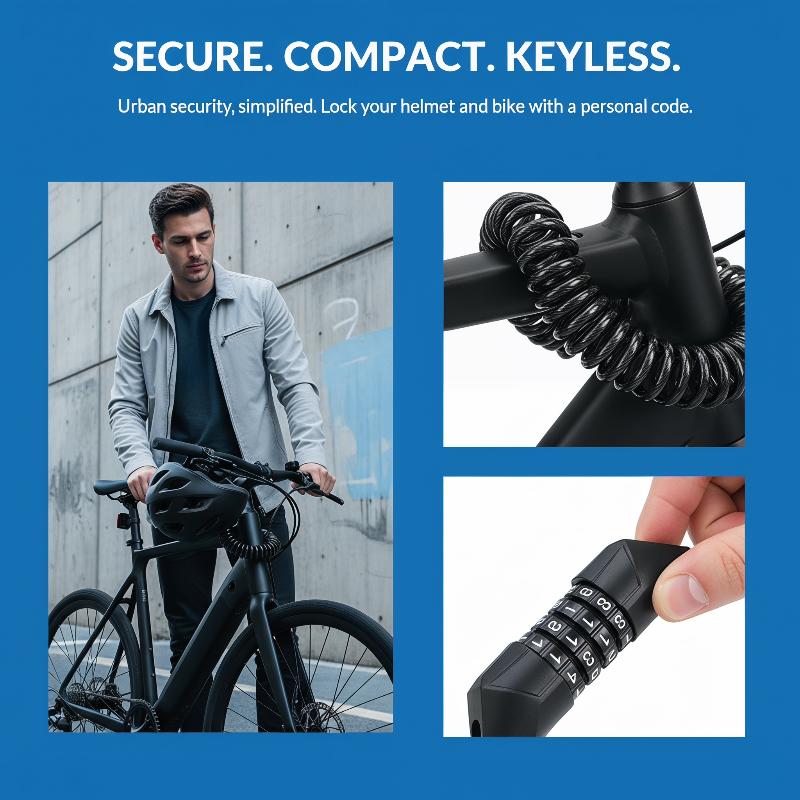 New Motorcycle Bicycle Anti-Th - Chain Lock Combination review and price
