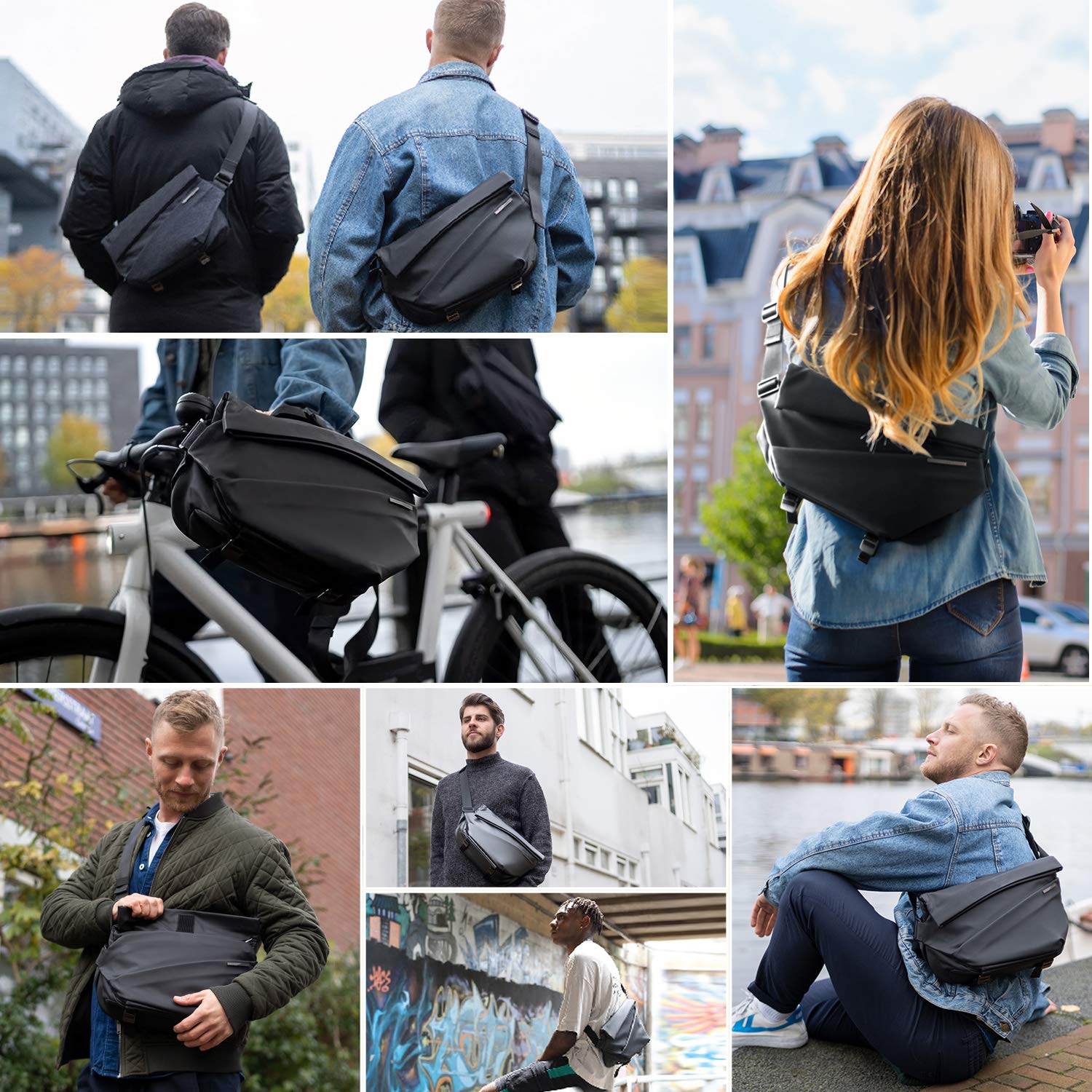 Large Anti-Theft Crossbody Bag - Cycling To Work review and price