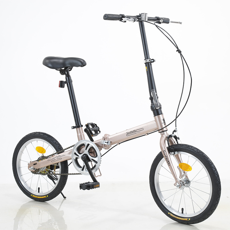 Sanhema 16 Inch Folding Bicycl - Cycling Commute Gear review and price