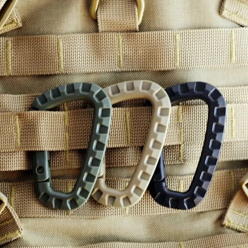 Tactical Carabiner Set Plastic - Chain Lock Combination review and price
