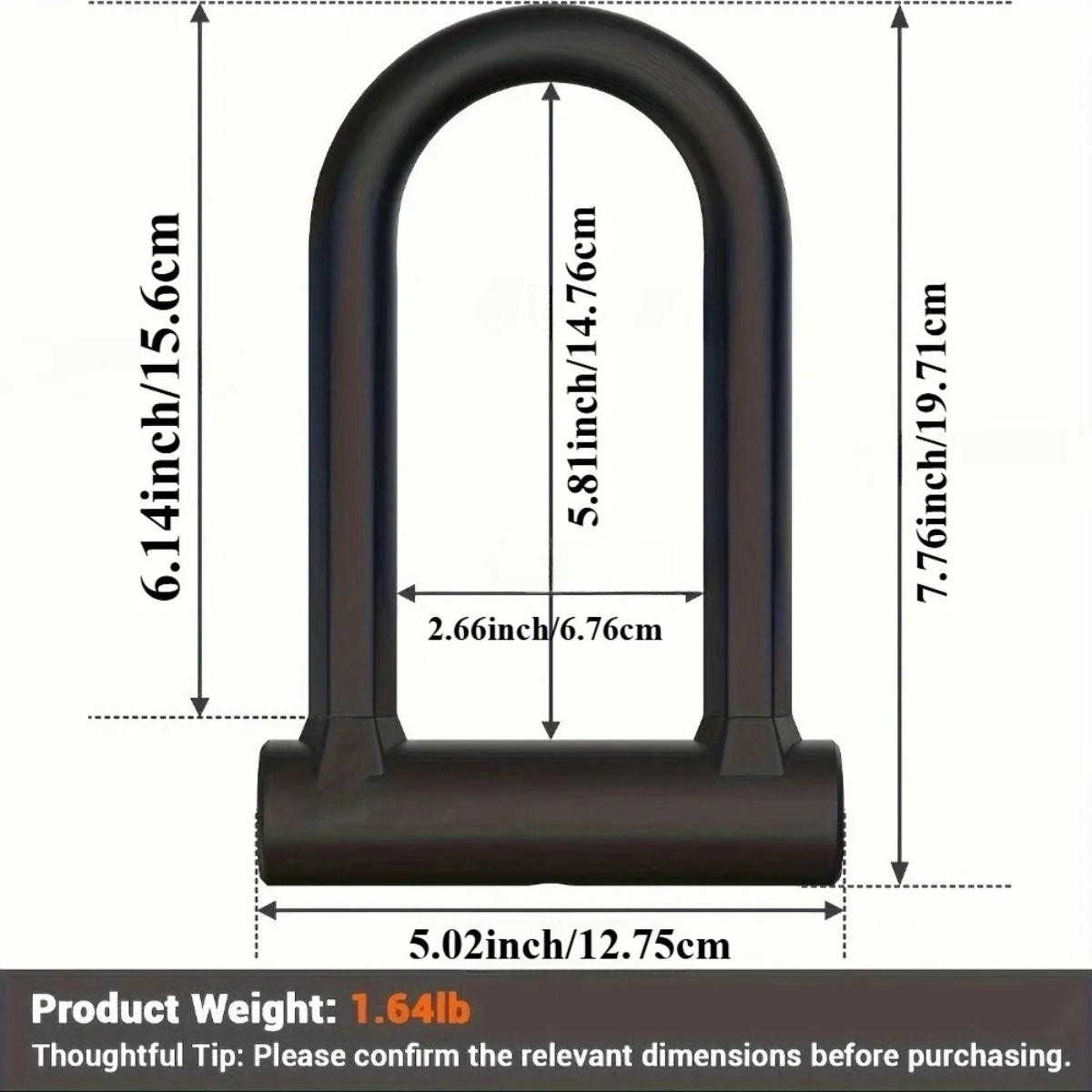 Bike Lock Heavy Duty Anti Thef - U Lock Heavy Duty review and price