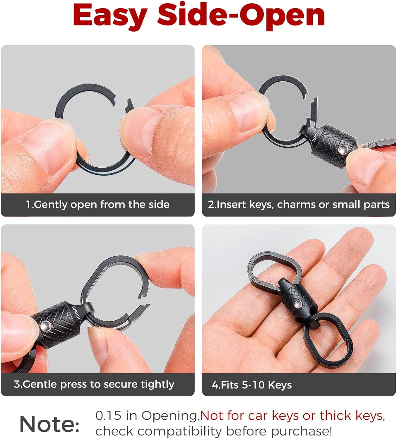 Quick Release Magnetic Keychai - Chain Lock Combination review and price