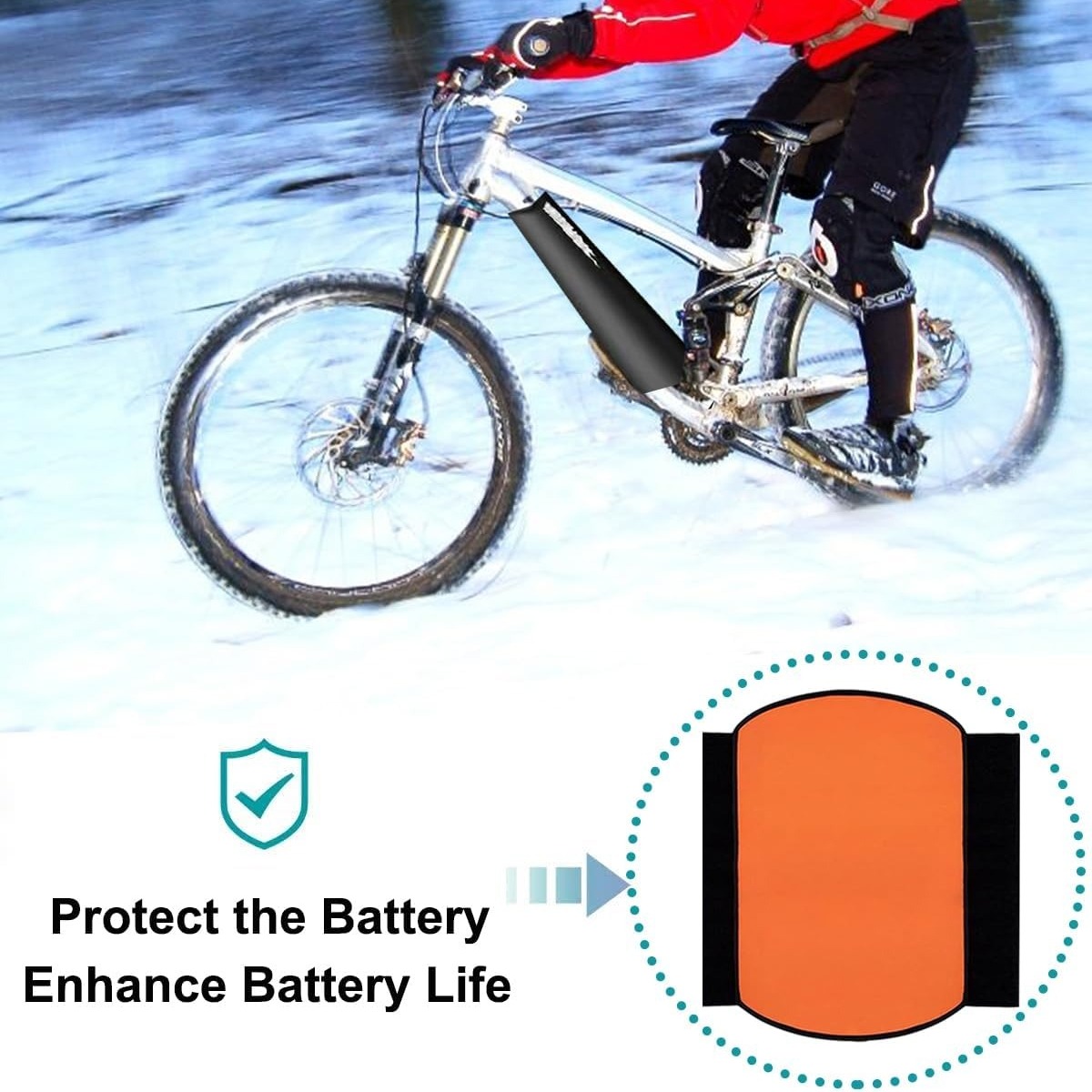 Electric Bicycle Battery Cover - Cycling Commuter Bag review and price