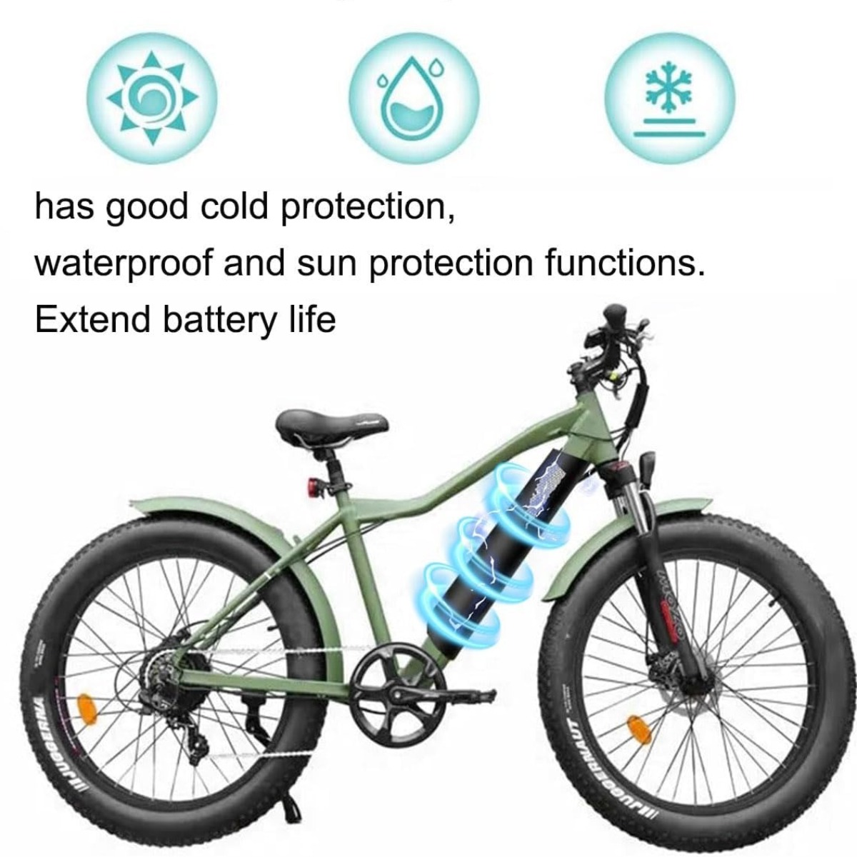 Electric Bicycle Battery Cover - Cycling Commuter Bag review and price