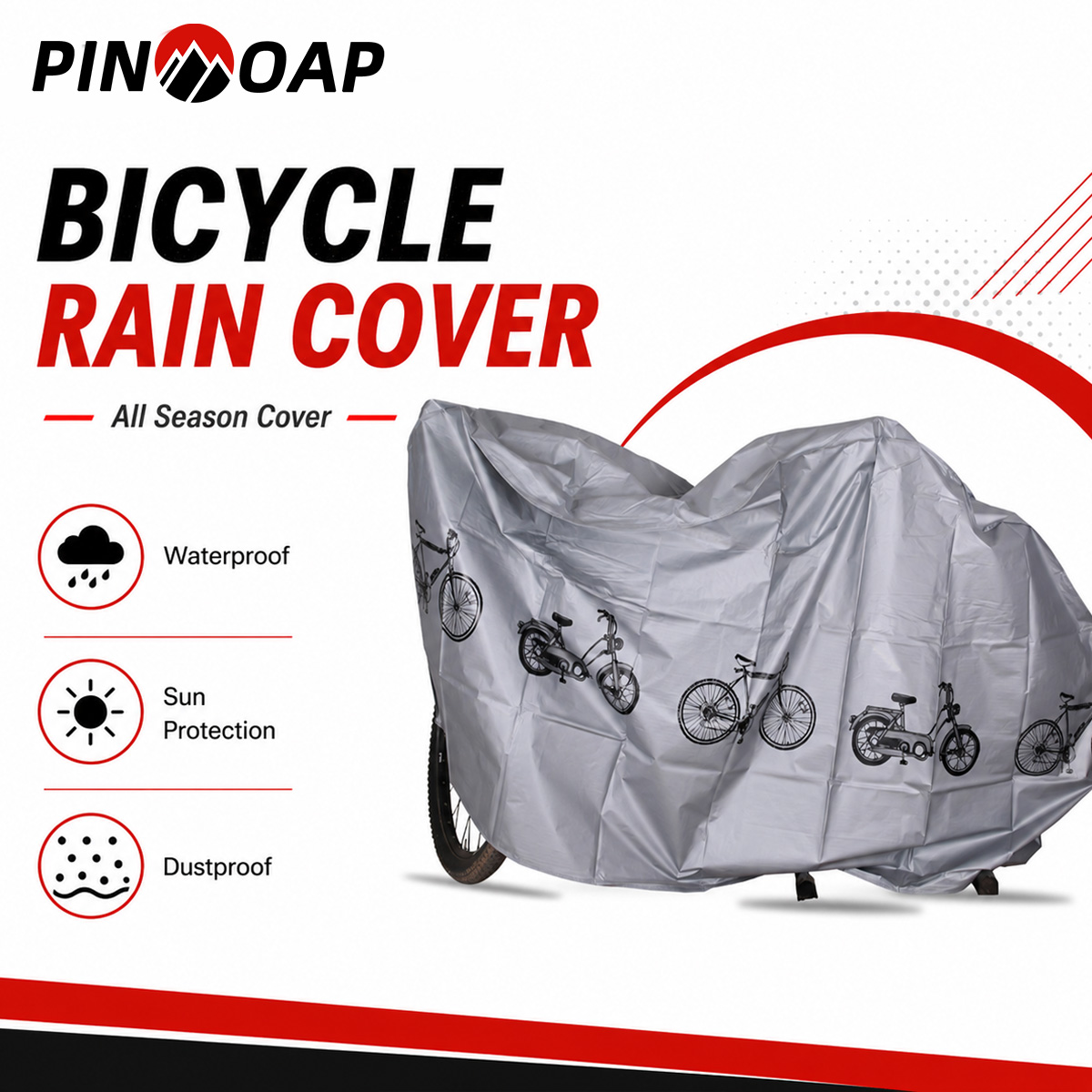 PINMOAP Universal Bicycle Rain - Cycling Commuter Bag review and price