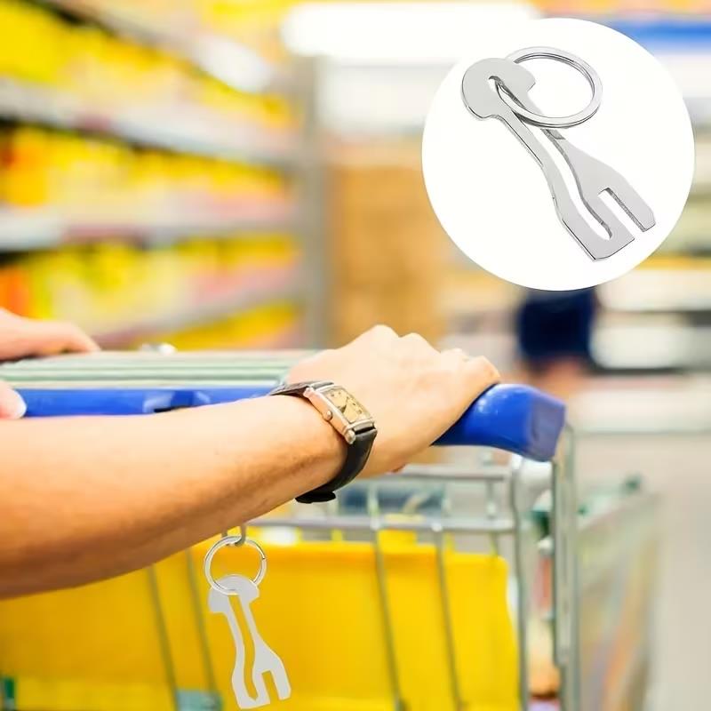2pcs Reusable Shopping Cart To - Chain Lock Combination review and price