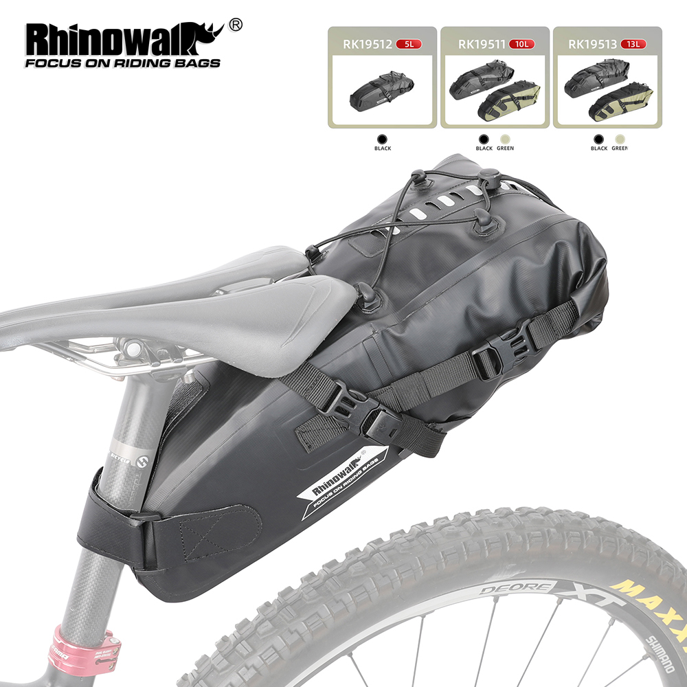 Rhinowalk Bicycle Saddle Bag 5 - Cycling Commuter Bag review and price