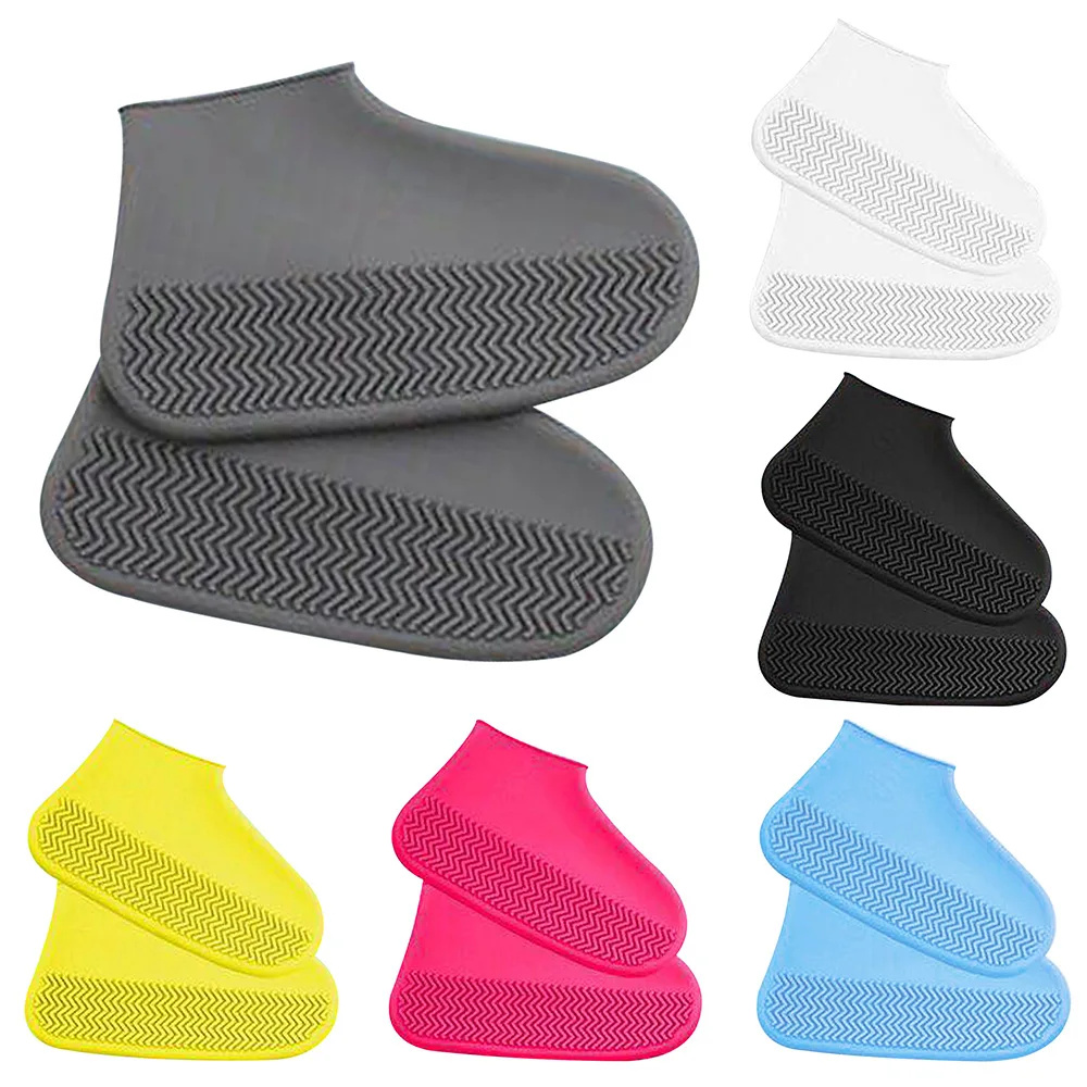 1 Pair Reusable Rubber Rain Bo - Cycling Shoes For Commute review and price