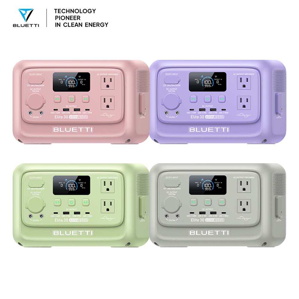 【Renew】BLUETTI Elite 30 V2 Por - Usb Charger Dynamo review and price