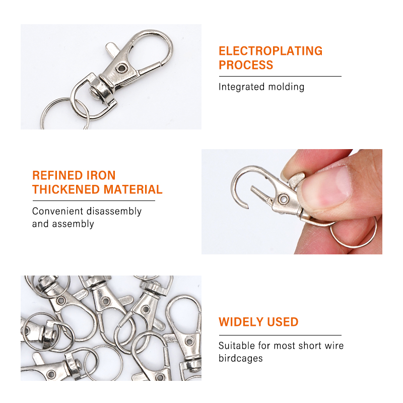 10Pcs Cage Accessories Door Bu - Chain Lock Combination review and price