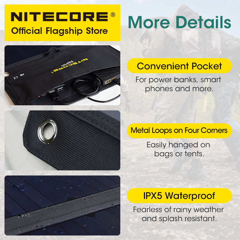 NITECORE FSP30 30W Portable So - Usb Charger Dynamo review and price